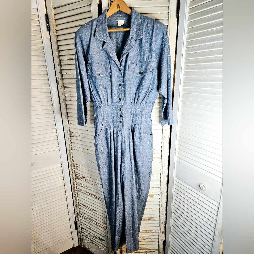 Vintage 80s 90s Utility Jumpsuit - Women's